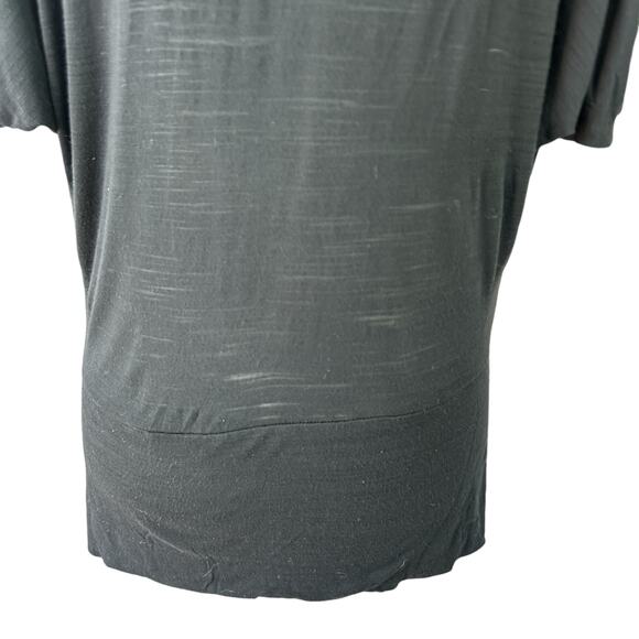 Lafayette 148 Top Large Black Minimalist Quiet Luxury Basics Casual Goth Classic - Picture 8 of 16